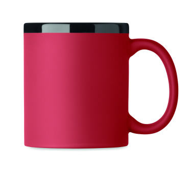Logo trade advertising products image of: Ceramic mug for laser 300 ml