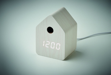 Logotrade promotional merchandise photo of: MDF cuckoo alarm clock