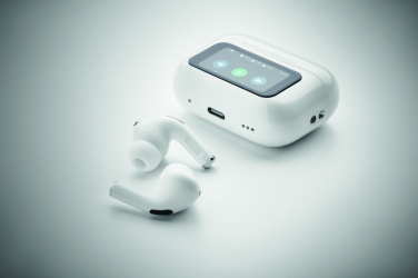 Logo trade promotional giveaway photo of: ABS TWS earbuds