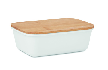 Logo trade promotional merchandise image of: Lunch box with bamboo lid