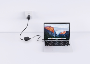 Logo trade promotional merchandise image of: Urban Vitamin San Jose 100W stand with retractable cable