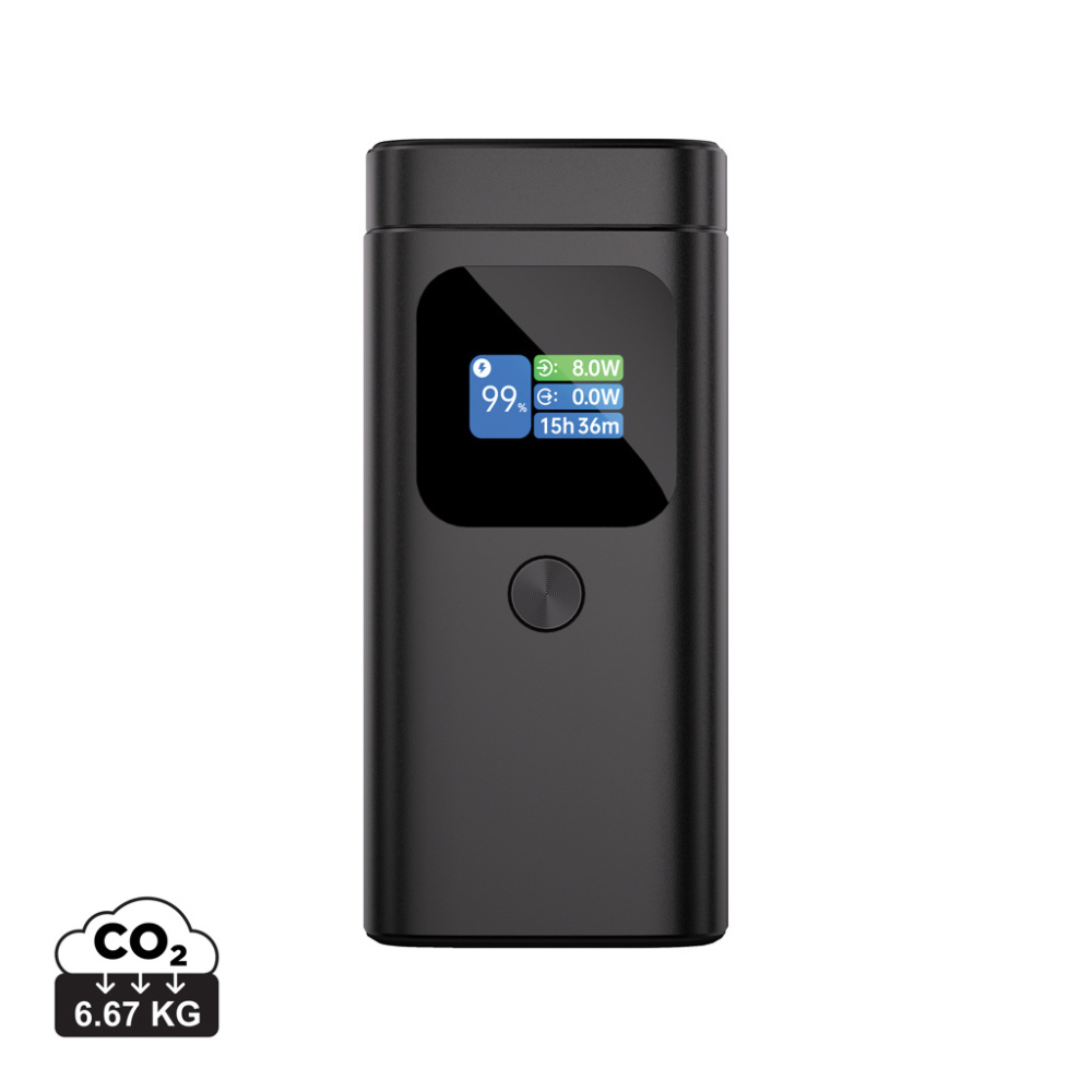 Logo trade promotional item photo of: Urban Vitamin Sunnyvale 100W 15.000mAh magnetic powerbank