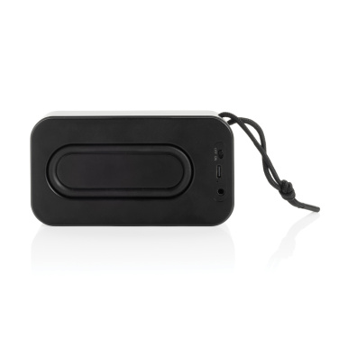 Logotrade promotional product image of: Swiss Peak RCS recycled aluminium 10W bass speaker