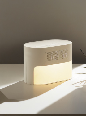 Logotrade business gifts photo of: LumaRise RCS reycled plastic white noise alarm clock