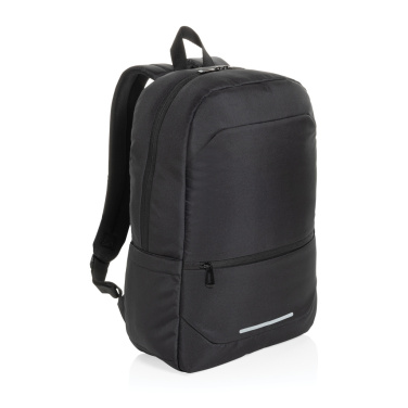Logo trade promotional merchandise image of: CityPack AWARE™ RPET Business 15.6 inch laptop backpack