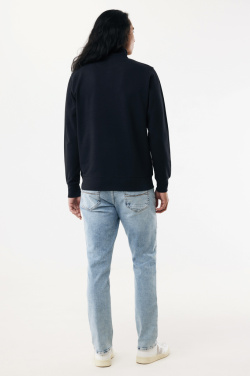 Logotrade corporate gift image of: IQONIQ Elgon recycled cotton quarter zip sweater