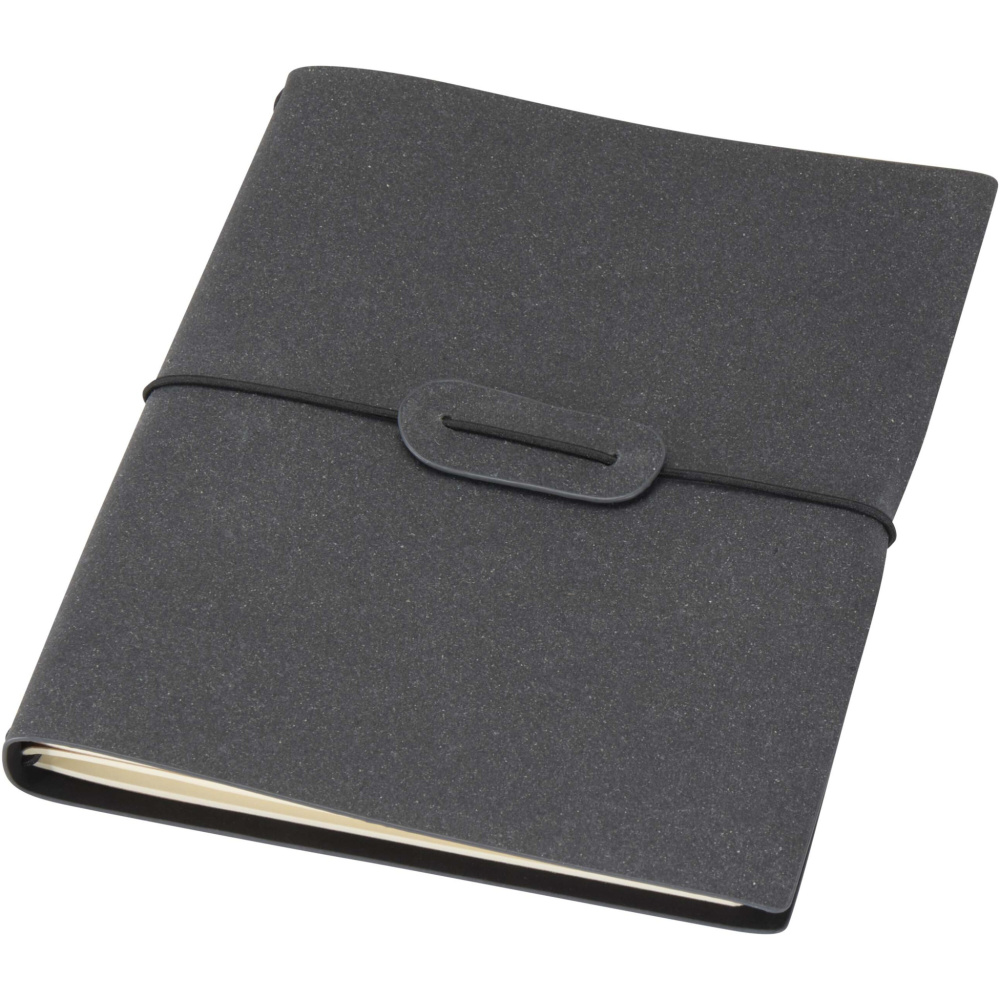 Logo trade promotional item photo of: Slyk A5 refillable notebook with two cahiers