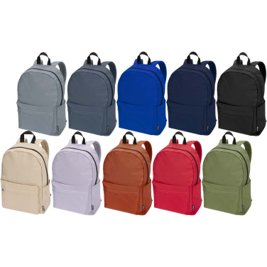 Logo trade promotional item photo of: Byron 14" GRS recycled city laptop backpack 16L