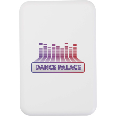 Logotrade promotional product picture of: Acrab 5000 mAh 15W magnetic wireless power bank with 20W PD - made from recycled plastic