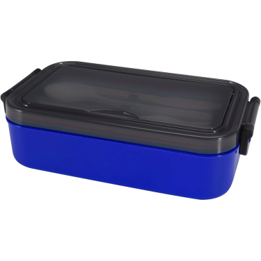 Logo trade promotional product photo of: Snappy lunch box and cutlery set