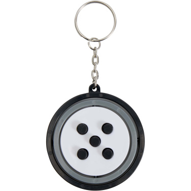 Logotrade promotional item image of: Spinx recycled plastic gyroscope fidget keychain