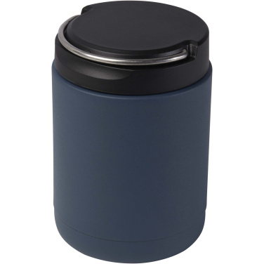 Logo trade business gifts image of: Doveron 500 ml recycled stainless steel insulated lunch pot