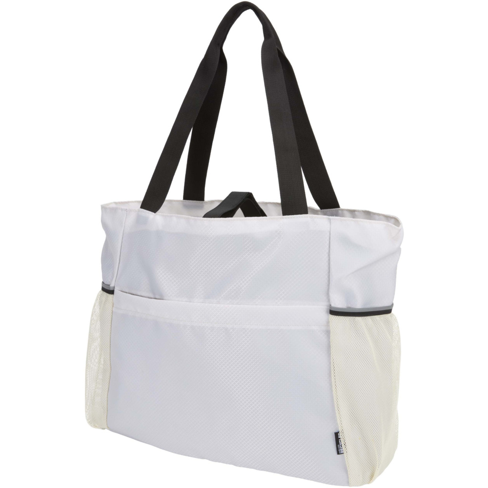 Logo trade corporate gifts image of: Nomad GRS recycled yoga tote bag 18L