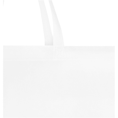 Logotrade promotional merchandise image of: EcoSeal GRS recycled nonwoven gusset tote bag 12L