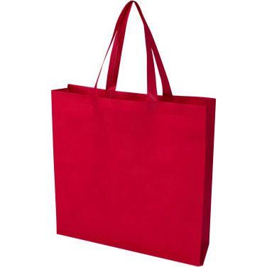 Logotrade promotional product picture of: EcoSeal GRS recycled nonwoven gusset tote bag 12L