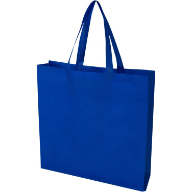 Logo trade advertising products picture of: EcoSeal GRS recycled nonwoven gusset tote bag 12L