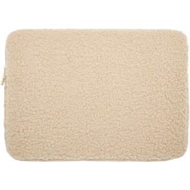 Logotrade promotional merchandise picture of: Bear 13" GRS recycled sherpa laptop sleeve 2L