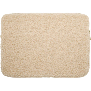 Logo trade advertising products picture of: Bear 13" GRS recycled sherpa laptop sleeve 2L