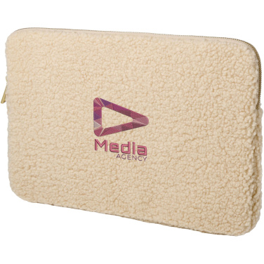 Logotrade promotional merchandise picture of: Bear 13" GRS recycled sherpa laptop sleeve 2L