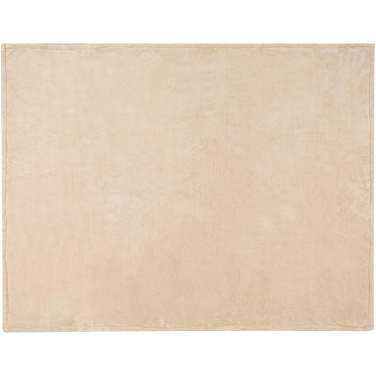 Logotrade promotional merchandise picture of: Ashen GRS recycled sherpa blanket