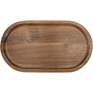 Logo trade promotional item photo of: Edge acacia wood serving tray