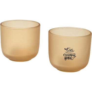 Logo trade promotional product photo of: Male 200 ml glass cups - set of 2