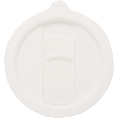 Logo trade promotional gifts image of: Carter 450 ml ceramic mug with plastic lid