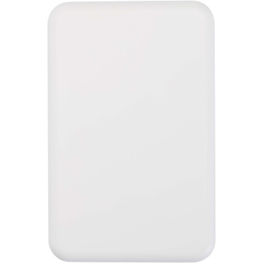 Logo trade promotional products image of: Acrab 10.000 mAh 15W magnetic wireless power bank with 20W PD - made from recycled plastic