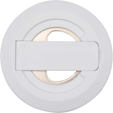 Logo trade corporate gifts image of: Ain recycled plastic magnetic phone stand with bottle opener