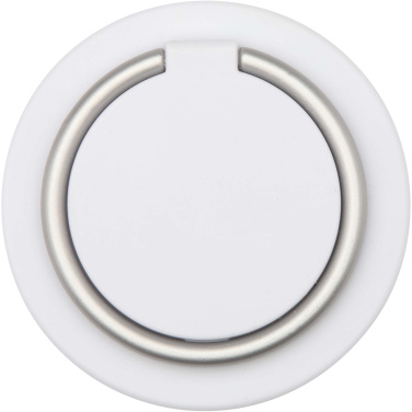 Logo trade advertising product photo of: Albali recycled plastic magnetic phone holder with ring stand