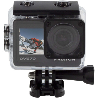 Logotrade promotional giveaway picture of: Prixton DV670 4K dual screen action camera
