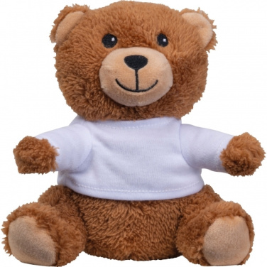 Logo trade corporate gift photo of: Plush teddy bear HELSINKI