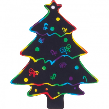 Logo trade promotional products picture of: Scratch-off Christmas ornaments SOUTH POLE