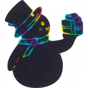 Logotrade advertising product image of: Scratch-off Christmas ornaments SOUTH POLE