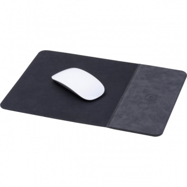 Logo trade promotional gifts image of: Mousepad with Wireless Charging ROTHERHAM