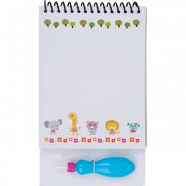 Logo trade promotional giveaways image of: Watercoloring Book ANGERS