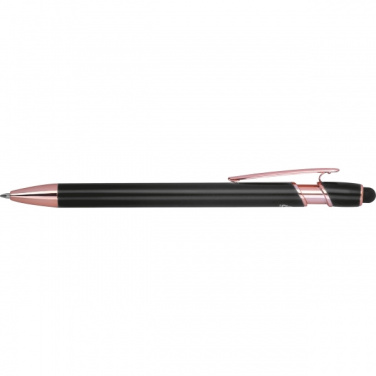 Logo trade promotional merchandise photo of: Recycled Semi Gel Pen BELO HORIZONTE