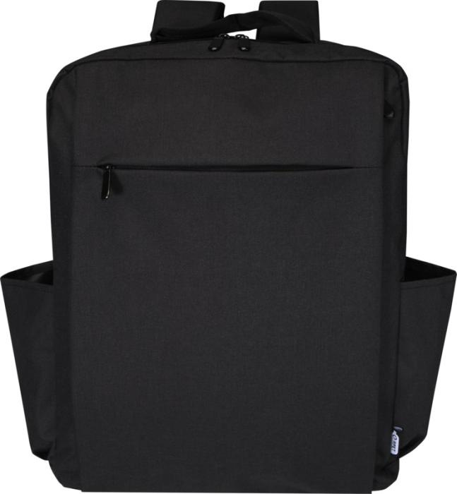 Logotrade corporate gifts photo of: Libra 15” GRS recycled laptop backpack 15L