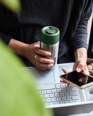 Logo trade promotional merchandise picture of: Black+Blum Insulated Leakproof Travel Cup Stainless Steel