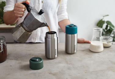 Logo trade promotional merchandise photo of: Black+Blum Insulated Leakproof Travel Cup Stainless Steel