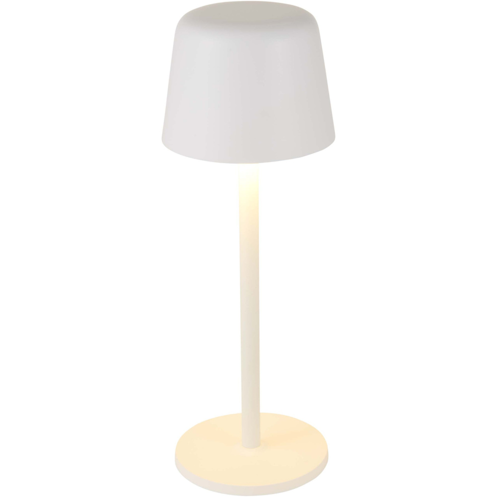 Logo trade promotional giveaway photo of: Alya rechargeable dimmable table lamp with 3 light modes