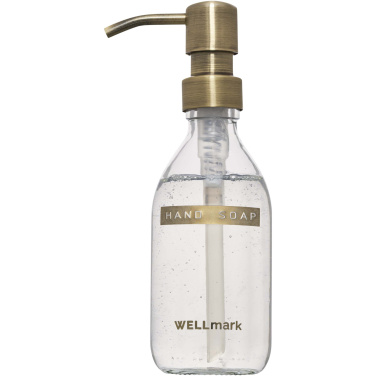 Logotrade corporate gift image of: Wellmark Discovery 250 ml hand soap dispenser and 150 g scented candle set