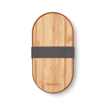 Logotrade corporate gifts photo of: Black+Blum Stainless Steel Double Bento Box