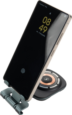 Logotrade promotional product image of: Phone holder with wireless charger