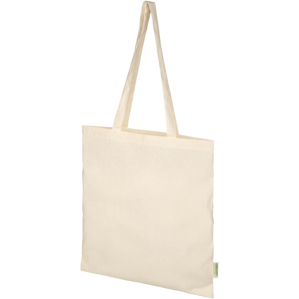 Logotrade promotional items photo of: Odisha 100 g/m² OCS organic tote bag 7L