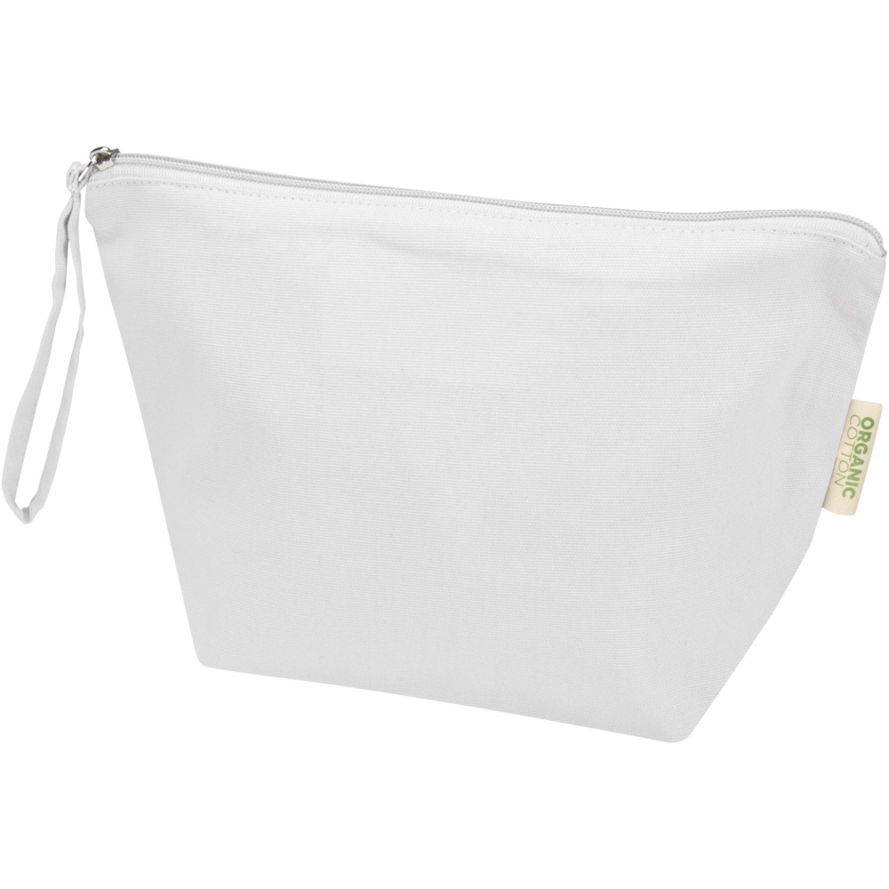 Logotrade promotional merchandise image of: Odisha 180 g/m² OCS organic large accessory pouch 3L