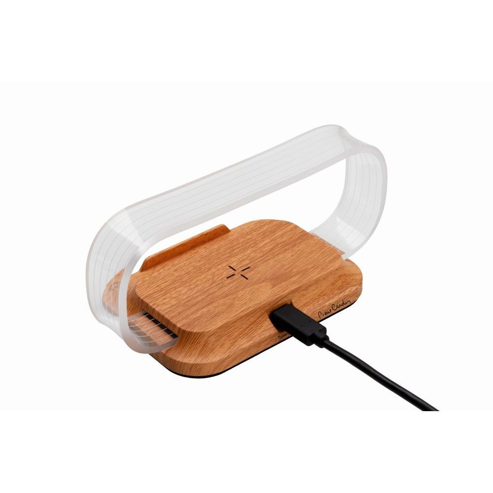 Logo trade promotional items picture of: Phone stand with wireless charger JEROME Pierre Cardin