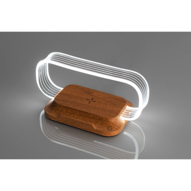 Logotrade promotional item picture of: Phone stand with wireless charger JEROME Pierre Cardin