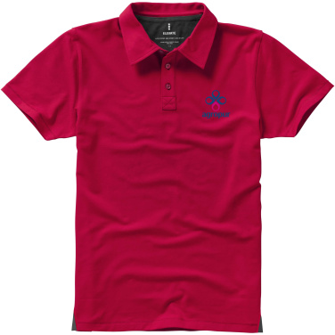 Logo trade promotional items picture of: Markham short sleeve men's stretch polo