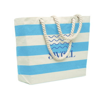 Logotrade promotional giveaway picture of: Cotton beach bag 220 gr/m²